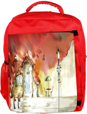 Snoogg Eco Friendly Canvas Open Door Designer Backpack Rucksack School Travel Unisex Casual Canvas Bag Bookbag Satchel 5 L Backpack(Red)
Snoogg Eco Friendly Canvas Open Door Designer Backpack Rucksack School Travel Unisex Casual Canvas Bag Bookbag Satchel 5 L Backpack(Red)