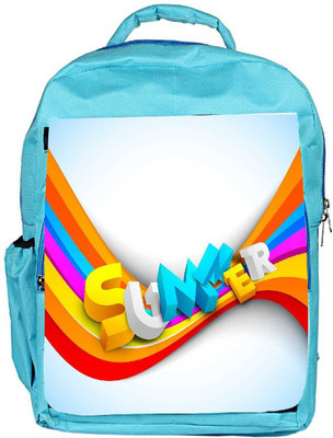 Snoogg Eco Friendly Canvas Abstract Summer Background Backpack Rucksack School Travel Unisex Casual Canvas Bag Bookbag Satchel 5 L Backpack(Blue)
Snoogg Eco Friendly Canvas Abstract Summer Background Backpack Rucksack School Travel Unisex Casual Canvas Bag Bookbag Satchel 5 L Backpack(Blue)