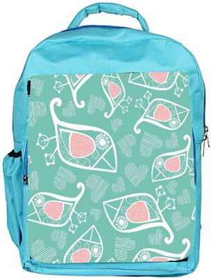 Snoogg Eco Friendly Canvas White Birds Blue Pattern Designer Backpack Rucksack School Travel Unisex Casual Canvas Bag Bookbag Satchel 5 L Backpack(Blue)
Snoogg Eco Friendly Canvas White Birds Blue Pattern Designer Backpack Rucksack School Travel Unisex Casual Canvas Bag Bookbag Satchel 5 L Backpack(Blue)