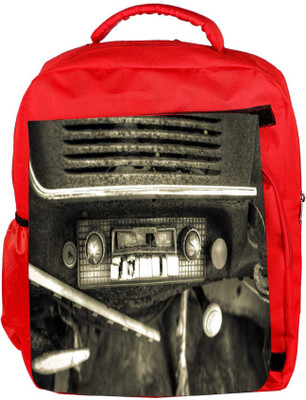 Snoogg Eco Friendly Canvas Old Car Radio Designer Backpack Rucksack School Travel Unisex Casual Canvas Bag Bookbag Satchel 5 L Backpack(Red)
Snoogg Eco Friendly Canvas Old Car Radio Designer Backpack Rucksack School Travel Unisex Casual Canvas Bag Bookbag Satchel 5 L Backpack(Red)