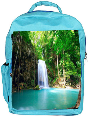 Snoogg Eco Friendly Canvas Green Waterfall Designer Backpack Rucksack School Travel Unisex Casual Canvas Bag Bookbag Satchel 5 L Backpack(Blue)
Snoogg Eco Friendly Canvas Green Waterfall Designer Backpack Rucksack School Travel Unisex Casual Canvas Bag Bookbag Satchel 5 L Backpack(Blue)