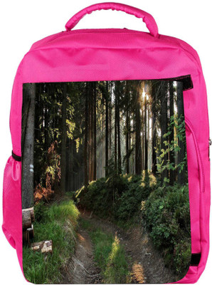 Snoogg Eco Friendly Canvas No Way In Forest Designer Backpack Rucksack School Travel Unisex Casual Canvas Bag Bookbag Satchel 5 L Backpack(Pink)
Snoogg Eco Friendly Canvas No Way In Forest Designer Backpack Rucksack School Travel Unisex Casual Canvas Bag Bookbag Satchel 5 L Backpack(Pink)
