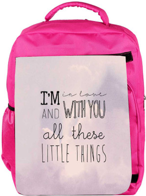 Snoogg Eco Friendly Canvas All Those Little Things Backpack Rucksack School Travel Unisex Casual Canvas Bag Bookbag Satchel 5 L Backpack(Pink)
Snoogg Eco Friendly Canvas All Those Little Things Backpack Rucksack School Travel Unisex Casual Canvas Bag Bookbag Satchel 5 L Backpack(Pink)