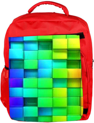 Snoogg Eco Friendly Canvas Colorful Blocks Designer Backpack Rucksack School Travel Unisex Casual Canvas Bag Bookbag Satchel 5 L Backpack(Red)
Snoogg Eco Friendly Canvas Colorful Blocks Designer Backpack Rucksack School Travel Unisex Casual Canvas Bag Bookbag Satchel 5 L Backpack(Red)