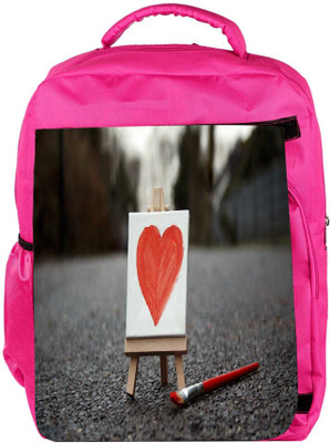 Snoogg Eco Friendly Canvas Painted Heart Designer Backpack Rucksack School Travel Unisex Casual Canvas Bag Bookbag Satchel 5 L Backpack(Pink)
Snoogg Eco Friendly Canvas Painted Heart Designer Backpack Rucksack School Travel Unisex Casual Canvas Bag Bookbag Satchel 5 L Backpack(Pink)