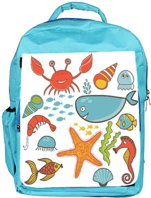 Snoogg Eco Friendly Canvas Marine Seamless Pattern Backpack Rucksack School Travel Unisex Casual Canvas Bag Bookbag Satchel 5 L Backpack(Blue)
Snoogg Eco Friendly Canvas Marine Seamless Pattern Backpack Rucksack School Travel Unisex Casual Canvas Bag Bookbag Satchel 5 L Backpack(Blue)