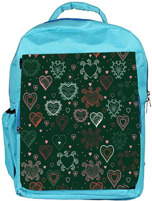 Snoogg Eco Friendly Canvas Abstract Hearts Green Pattern Designer Backpack Rucksack School Travel Unisex Casual Canvas Bag Bookbag Satchel 5 L Backpack(Blue)
Snoogg Eco Friendly Canvas Abstract Hearts Green Pattern Designer Backpack Rucksack School Travel Unisex Casual Canvas Bag Bookbag Satchel 5 L Backpack(Blue)