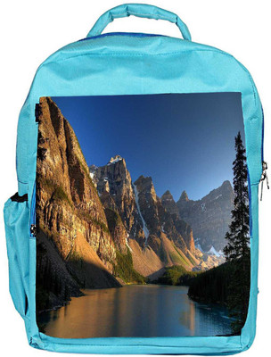 Snoogg Eco Friendly Canvas Brown Mountain Designer Backpack Rucksack School Travel Unisex Casual Canvas Bag Bookbag Satchel 5 L Backpack(Blue)
Snoogg Eco Friendly Canvas Brown Mountain Designer Backpack Rucksack School Travel Unisex Casual Canvas Bag Bookbag Satchel 5 L Backpack(Blue)
