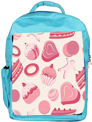 Snoogg Eco Friendly Canvas Pink Cakes Pattern Designer Backpack Rucksack School Travel Unisex Casual Canvas Bag Bookbag Satchel 5 L Backpack(Blue)
Snoogg Eco Friendly Canvas Pink Cakes Pattern Designer Backpack Rucksack School Travel Unisex Casual Canvas Bag Bookbag Satchel 5 L Backpack(Blue)