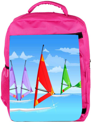 Snoogg Eco Friendly Canvas Sail Board Sky 2561 Backpack Rucksack School Travel Unisex Casual Canvas Bag Bookbag Satchel 5 L Backpack(Pink)
Snoogg Eco Friendly Canvas Sail Board Sky 2561 Backpack Rucksack School Travel Unisex Casual Canvas Bag Bookbag Satchel 5 L Backpack(Pink)