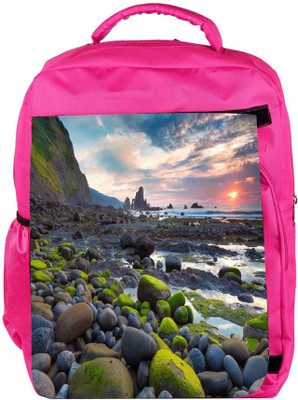 Snoogg Eco Friendly Canvas Green Pebble Stone Designer Backpack Rucksack School Travel Unisex Casual Canvas Bag Bookbag Satchel 5 L Backpack(Pink)
Snoogg Eco Friendly Canvas Green Pebble Stone Designer Backpack Rucksack School Travel Unisex Casual Canvas Bag Bookbag Satchel 5 L Backpack(Pink)