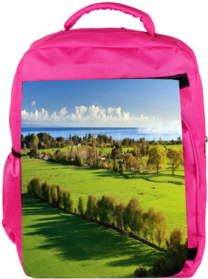 Snoogg Eco Friendly Canvas Abstract Green Garden Designer Backpack Rucksack School Travel Unisex Casual Canvas Bag Bookbag Satchel 5 L Backpack(Pink) 
Snoogg Eco Friendly Canvas Abstract Green Garden Designer Backpack Rucksack School Travel Unisex Casual Canvas Bag Bookbag Satchel 5 L Backpack(Pink)