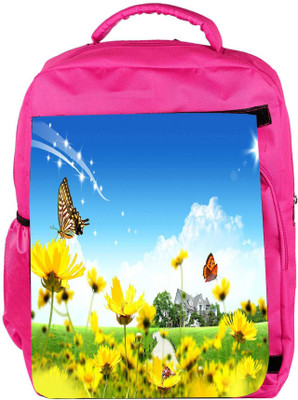 Snoogg Eco Friendly Canvas Yellow Flower And Butterfly Designer Backpack Rucksack School Travel Unisex Casual Canvas Bag Bookbag Satchel 5 L Backpack(Pink)
Snoogg Eco Friendly Canvas Yellow Flower And Butterfly Designer Backpack Rucksack School Travel Unisex Casual Canvas Bag Bookbag Satchel 5 L Backpack(Pink)