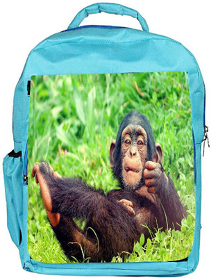 Snoogg Eco Friendly Canvas Chimpanese Designer Backpack Rucksack School Travel Unisex Casual Canvas Bag Bookbag Satchel 5 L Backpack(Blue)
Snoogg Eco Friendly Canvas Chimpanese Designer Backpack Rucksack School Travel Unisex Casual Canvas Bag Bookbag Satchel 5 L Backpack(Blue)