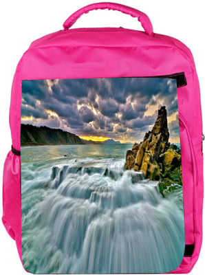 Snoogg Eco Friendly Canvas Waterfall Nature Designer Backpack Rucksack School Travel Unisex Casual Canvas Bag Bookbag Satchel 5 L Backpack(Pink)
Snoogg Eco Friendly Canvas Waterfall Nature Designer Backpack Rucksack School Travel Unisex Casual Canvas Bag Bookbag Satchel 5 L Backpack(Pink)