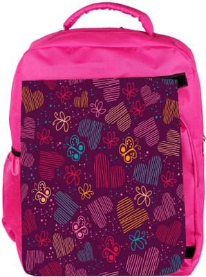 Snoogg Eco Friendly Canvas Multioclor Hearts And Butterflies Maroon Pattern Designer Backpack Rucksack School Travel Unisex Casual Canvas Bag Bookbag Satchel 5 L Backpack(Pink)
Snoogg Eco Friendly Canvas Multioclor Hearts And Butterflies Maroon Pattern Designer Backpack Rucksack School Travel Unisex Casual Canvas Bag Bookbag Satchel 5 L Backpack(Pink)