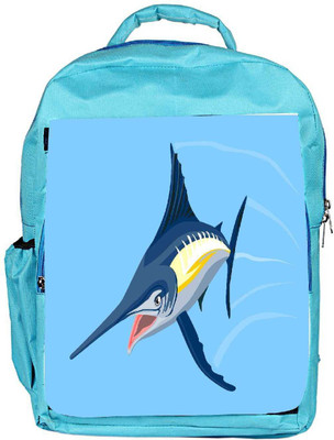 Snoogg Eco Friendly Canvas Blue Marlin Fish Jumping Retro Backpack Rucksack School Travel Unisex Casual Canvas Bag Bookbag Satchel 5 L Backpack(Blue)
Snoogg Eco Friendly Canvas Blue Marlin Fish Jumping Retro Backpack Rucksack School Travel Unisex Casual Canvas Bag Bookbag Satchel 5 L Backpack(Blue)