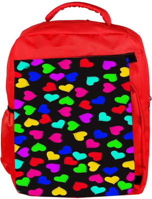 Snoogg Eco Friendly Canvas Heart Pattern 2421 Backpack Rucksack School Travel Unisex Casual Canvas Bag Bookbag Satchel 5 L Backpack(Red)
Snoogg Eco Friendly Canvas Heart Pattern 2421 Backpack Rucksack School Travel Unisex Casual Canvas Bag Bookbag Satchel 5 L Backpack(Red)