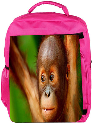 Snoogg Eco Friendly Canvas Baby Chimpanese Designer Backpack Rucksack School Travel Unisex Casual Canvas Bag Bookbag Satchel 5 L Backpack(Pink)
Snoogg Eco Friendly Canvas Baby Chimpanese Designer Backpack Rucksack School Travel Unisex Casual Canvas Bag Bookbag Satchel 5 L Backpack(Pink)