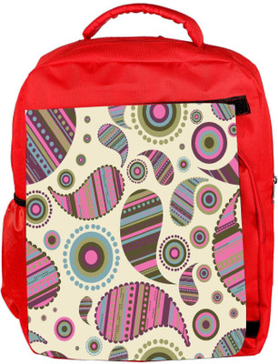 Snoogg Eco Friendly Canvas Cream Abstract Pattern Designer Backpack Rucksack School Travel Unisex Casual Canvas Bag Bookbag Satchel 5 L Backpack(Red)
Snoogg Eco Friendly Canvas Cream Abstract Pattern Designer Backpack Rucksack School Travel Unisex Casual Canvas Bag Bookbag Satchel 5 L Backpack(Red)
