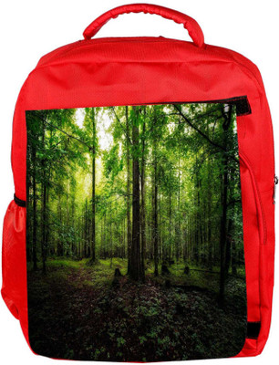 Snoogg Eco Friendly Canvas Green Forest Designer Backpack Rucksack School Travel Unisex Casual Canvas Bag Bookbag Satchel 5 L Backpack(Red)
Snoogg Eco Friendly Canvas Green Forest Designer Backpack Rucksack School Travel Unisex Casual Canvas Bag Bookbag Satchel 5 L Backpack(Red)