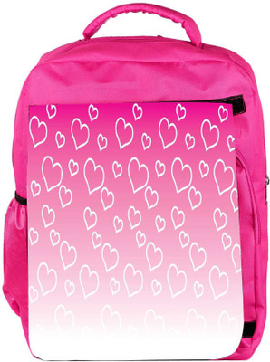 Snoogg Eco Friendly Canvas White Hearts Designer Backpack Rucksack School Travel Unisex Casual Canvas Bag Bookbag Satchel 5 L Backpack(Pink)
Snoogg Eco Friendly Canvas White Hearts Designer Backpack Rucksack School Travel Unisex Casual Canvas Bag Bookbag Satchel 5 L Backpack(Pink)