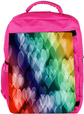 Snoogg Eco Friendly Canvas Colored Hearts Designer Backpack Rucksack School Travel Unisex Casual Canvas Bag Bookbag Satchel 5 L Backpack(Pink)
Snoogg Eco Friendly Canvas Colored Hearts Designer Backpack Rucksack School Travel Unisex Casual Canvas Bag Bookbag Satchel 5 L Backpack(Pink)
