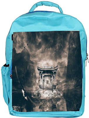 Snoogg Eco Friendly Canvas Birds Flying Around The Small Temple Designer Backpack Rucksack School Travel Unisex Casual Canvas Bag Bookbag Satchel 5 L Backpack(Blue)
Snoogg Eco Friendly Canvas Birds Flying Around The Small Temple Designer Backpack Rucksack School Travel Unisex Casual Canvas Bag Bookbag Satchel 5 L Backpack(Blue)