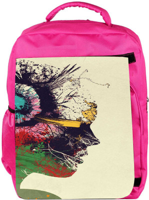 Snoogg Eco Friendly Canvas Artist Portrait Designer Backpack Rucksack School Travel Unisex Casual Canvas Bag Bookbag Satchel 5 L Backpack(Pink)
Snoogg Eco Friendly Canvas Artist Portrait Designer Backpack Rucksack School Travel Unisex Casual Canvas Bag Bookbag Satchel 5 L Backpack(Pink)