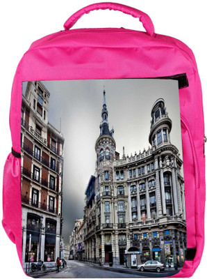 Snoogg Eco Friendly Canvas Antique Buildings Designer Backpack Rucksack School Travel Unisex Casual Canvas Bag Bookbag Satchel 5 L Backpack(Pink)
Snoogg Eco Friendly Canvas Antique Buildings Designer Backpack Rucksack School Travel Unisex Casual Canvas Bag Bookbag Satchel 5 L Backpack(Pink)