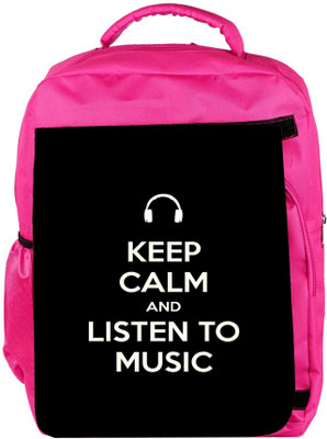 Snoogg Eco Friendly Canvas Keep Calm And Listen To Music Backpack Rucksack School Travel Unisex Casual Canvas Bag Bookbag Satchel 5 L Backpack(Pink)
Snoogg Eco Friendly Canvas Keep Calm And Listen To Music Backpack Rucksack School Travel Unisex Casual Canvas Bag Bookbag Satchel 5 L Backpack(Pink)