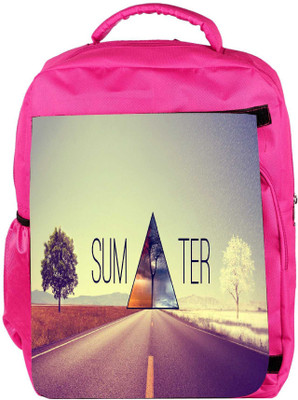 Snoogg Eco Friendly Canvas Sum Ter Triangle Designer Backpack Rucksack School Travel Unisex Casual Canvas Bag Bookbag Satchel 5 L Backpack(Pink)
Snoogg Eco Friendly Canvas Sum Ter Triangle Designer Backpack Rucksack School Travel Unisex Casual Canvas Bag Bookbag Satchel 5 L Backpack(Pink)