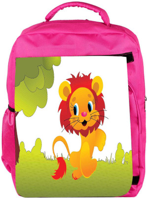Snoogg Eco Friendly Canvas Cute Animal Lion Backpack Rucksack School Travel Unisex Casual Canvas Bag Bookbag Satchel 5 L Backpack(Pink)
Snoogg Eco Friendly Canvas Cute Animal Lion Backpack Rucksack School Travel Unisex Casual Canvas Bag Bookbag Satchel 5 L Backpack(Pink)