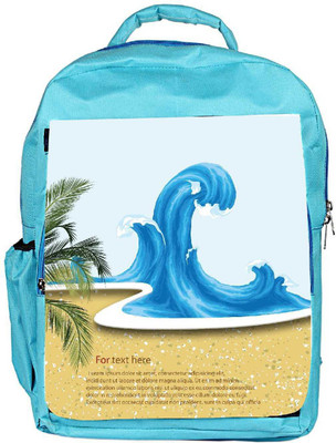Snoogg Eco Friendly Canvas Vector Summer Background With Waves Backpack Rucksack School Travel Unisex Casual Canvas Bag Bookbag Satchel 5 L Backpack(Blue)
Snoogg Eco Friendly Canvas Vector Summer Background With Waves Backpack Rucksack School Travel Unisex Casual Canvas Bag Bookbag Satchel 5 L Backpack(Blue)