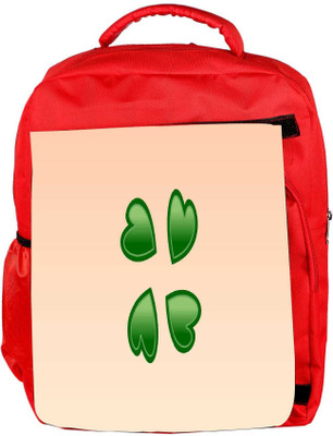 Snoogg Eco Friendly Canvas Green Hearts Designer Backpack Rucksack School Travel Unisex Casual Canvas Bag Bookbag Satchel 5 L Backpack(Red)
Snoogg Eco Friendly Canvas Green Hearts Designer Backpack Rucksack School Travel Unisex Casual Canvas Bag Bookbag Satchel 5 L Backpack(Red)
