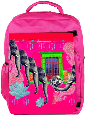 Snoogg Eco Friendly Canvas Elephant Lover Backpack Rucksack School Travel Unisex Casual Canvas Bag Bookbag Satchel 5 L Backpack(Pink)
Snoogg Eco Friendly Canvas Elephant Lover Backpack Rucksack School Travel Unisex Casual Canvas Bag Bookbag Satchel 5 L Backpack(Pink)