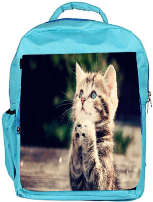 Snoogg Eco Friendly Canvas Cat Praying Designer Backpack Rucksack School Travel Unisex Casual Canvas Bag Bookbag Satchel 5 L Backpack(Blue)
Snoogg Eco Friendly Canvas Cat Praying Designer Backpack Rucksack School Travel Unisex Casual Canvas Bag Bookbag Satchel 5 L Backpack(Blue)