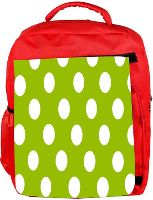Snoogg Eco Friendly Canvas Green Polka Dotted Backpack Rucksack School Travel Unisex Casual Canvas Bag Bookbag Satchel 5 L Backpack(Red)
Snoogg Eco Friendly Canvas Green Polka Dotted Backpack Rucksack School Travel Unisex Casual Canvas Bag Bookbag Satchel 5 L Backpack(Red)