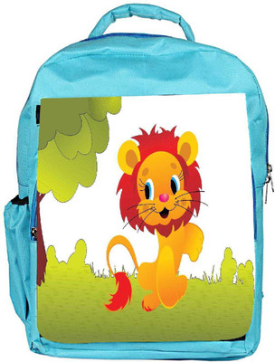 Snoogg Eco Friendly Canvas Cute Animal Lion Backpack Rucksack School Travel Unisex Casual Canvas Bag Bookbag Satchel 5 L Backpack(Blue)
Snoogg Eco Friendly Canvas Cute Animal Lion Backpack Rucksack School Travel Unisex Casual Canvas Bag Bookbag Satchel 5 L Backpack(Blue)