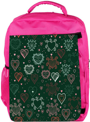 Snoogg Eco Friendly Canvas Abstract Hearts Green Pattern Designer Backpack Rucksack School Travel Unisex Casual Canvas Bag Bookbag Satchel 5 L Backpack(Pink)
Snoogg Eco Friendly Canvas Abstract Hearts Green Pattern Designer Backpack Rucksack School Travel Unisex Casual Canvas Bag Bookbag Satchel 5 L Backpack(Pink)