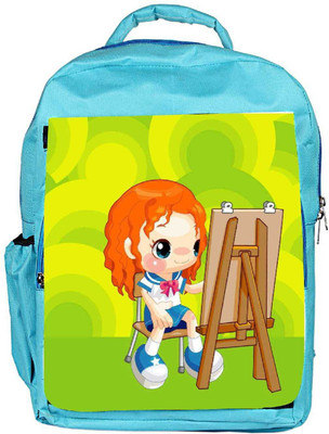 Snoogg Eco Friendly Canvas Painting Schoolgirl 2675 Backpack Rucksack School Travel Unisex Casual Canvas Bag Bookbag Satchel 5 L Backpack(Blue)
Snoogg Eco Friendly Canvas Painting Schoolgirl 2675 Backpack Rucksack School Travel Unisex Casual Canvas Bag Bookbag Satchel 5 L Backpack(Blue)
