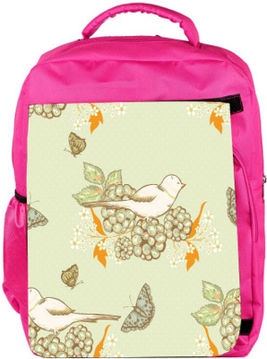 Snoogg Eco Friendly Canvas White Bird Designer Backpack Rucksack School Travel Unisex Casual Canvas Bag Bookbag Satchel 5 L Backpack(Pink)
Snoogg Eco Friendly Canvas White Bird Designer Backpack Rucksack School Travel Unisex Casual Canvas Bag Bookbag Satchel 5 L Backpack(Pink)