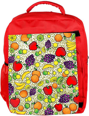 Snoogg Eco Friendly Canvas Plenty Of Fruits Designer Backpack Rucksack School Travel Unisex Casual Canvas Bag Bookbag Satchel 5 L Backpack(Red)
Snoogg Eco Friendly Canvas Plenty Of Fruits Designer Backpack Rucksack School Travel Unisex Casual Canvas Bag Bookbag Satchel 5 L Backpack(Red)