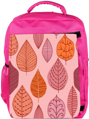 Snoogg Eco Friendly Canvas Colorful Leaves Designer Backpack Rucksack School Travel Unisex Casual Canvas Bag Bookbag Satchel 5 L Backpack(Pink)
Snoogg Eco Friendly Canvas Colorful Leaves Designer Backpack Rucksack School Travel Unisex Casual Canvas Bag Bookbag Satchel 5 L Backpack(Pink)