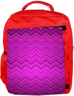 Snoogg Eco Friendly Canvas Purple Wave Pattern 2426 Backpack Rucksack School Travel Unisex Casual Canvas Bag Bookbag Satchel 5 L Backpack(Red) 
Snoogg Eco Friendly Canvas Purple Wave Pattern 2426 Backpack Rucksack School Travel Unisex Casual Canvas Bag Bookbag Satchel 5 L Backpack(Red)