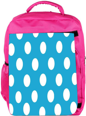 Snoogg Eco Friendly Canvas Blue Polka Dot Backpack Rucksack School Travel Unisex Casual Canvas Bag Bookbag Satchel 5 L Backpack(Pink)
Snoogg Eco Friendly Canvas Blue Polka Dot Backpack Rucksack School Travel Unisex Casual Canvas Bag Bookbag Satchel 5 L Backpack(Pink)
