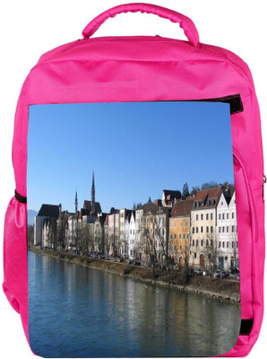 Snoogg Eco Friendly Canvas Big House And River Designer Backpack Rucksack School Travel Unisex Casual Canvas Bag Bookbag Satchel 5 L Backpack(Pink)
Snoogg Eco Friendly Canvas Big House And River Designer Backpack Rucksack School Travel Unisex Casual Canvas Bag Bookbag Satchel 5 L Backpack(Pink)