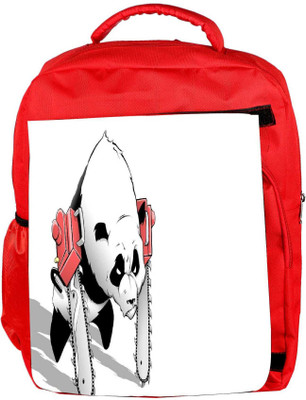 Snoogg Eco Friendly Canvas Panda With Chainsaw Paws Designer Backpack Rucksack School Travel Unisex Casual Canvas Bag Bookbag Satchel 5 L Backpack(Red)
Snoogg Eco Friendly Canvas Panda With Chainsaw Paws Designer Backpack Rucksack School Travel Unisex Casual Canvas Bag Bookbag Satchel 5 L Backpack(Red)