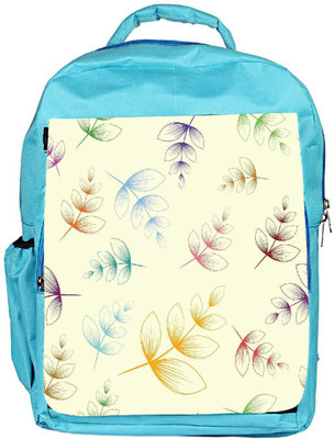 Snoogg Eco Friendly Canvas Lite Color Leaves Designer Backpack Rucksack School Travel Unisex Casual Canvas Bag Bookbag Satchel 5 L Backpack(Blue)
Snoogg Eco Friendly Canvas Lite Color Leaves Designer Backpack Rucksack School Travel Unisex Casual Canvas Bag Bookbag Satchel 5 L Backpack(Blue)