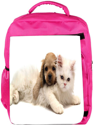 Snoogg Eco Friendly Canvas Puppy With Persian Cat Designer Backpack Rucksack School Travel Unisex Casual Canvas Bag Bookbag Satchel 5 L Backpack(Pink)
Snoogg Eco Friendly Canvas Puppy With Persian Cat Designer Backpack Rucksack School Travel Unisex Casual Canvas Bag Bookbag Satchel 5 L Backpack(Pink)